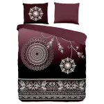 Pure housse de couette asiya 200x200 / 220 cm