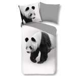 Pure housse de couette panda 135x200 cm Pure housse de couette panda 135x200 cm