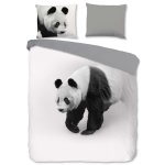 Pure housse de couette panda 200x200 / 220 cm Pure housse de couette panda 200x200 / 220 cm