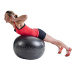 Pure2improve ballon d'exercice 75 cm noir