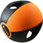 Pure2improve ballon mdicinal avec poignes 4 kg orange