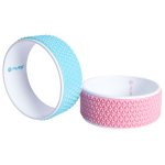 Pure2improve roue de yoga 34 cm rose et blanc