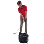 Pure2improve sac d'impact de golf noir 23 x 8 x 25 cm p2i190020