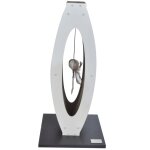 Quapas! griffoir pour chat tower noir et blanc 30x30x62 cm