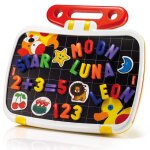 Quercetti tableau magnétique 120 pcs combi abc + 123 Quercetti tableau magnétique 120 pcs combi abc + 123