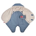 Red castle couverture pour bb babynomade tendresse 0 - 6 mois bleu