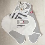 Red castle couverture pour bb babynomade toison simple gris
