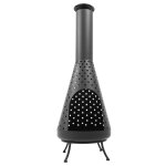 Redfire chemine de jardin napa noir