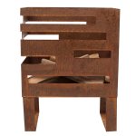 Redfire panier � feu madison rouille acier