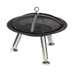 Redfire vasque  feu chicago noir acier 75 cm 85013