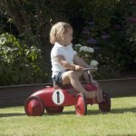 Retro roller voiture pour enfants james
