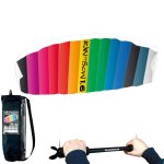 Rhombus cerf - volant parachute au design d'arc - en - ciel 160x55 cm