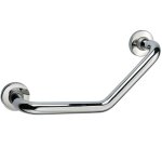 Ridder barre d'appui de sécurité angulaire 45 cm inox a0011000 Ridder barre d'appui de sécurité angulaire 45 cm inox a0011000