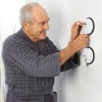 Ridder barre d'appui � ventouse 12 cm 100 kg a0150201