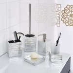 Ridder brosse de toilette brick argent