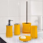 Ridder brosse de toilette disco jaune