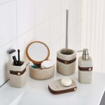 Ridder brosse de toilette avec support superior beige