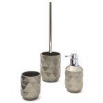 Ridder distributeur de savon joyce gris m�tallique 250 ml