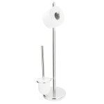 Ridder ensemble de brosse de toilette 2 en 1 adelaide chrome