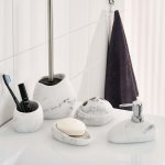 Ridder gobelet little rock blanc marbr