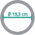 Ridder miroir de maquillage mural belle 19, 3 cm Ridder miroir de maquillage mural belle 19, 3 cm