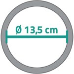 Ridder miroir de maquillage sur pied kida 13, 5 cm Ridder miroir de maquillage sur pied kida 13, 5 cm