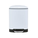 Ridder panier � ordures nala 6 l blanc