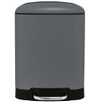 Ridder panier � ordures nala 6 l gris