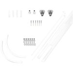 Ridder rail de rideau de douche universel blanc 160x70 cm Ridder rail de rideau de douche universel blanc 160x70 cm