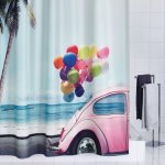 Ridder rideau de douche joy 180x200 cm Ridder rideau de douche joy 180x200 cm