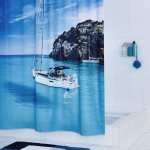 Ridder rideau de douche sailboat 180x200 cm Ridder rideau de douche sailboat 180x200 cm