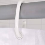 Ridder rideau de douche textile fleur
