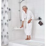 Ridder sige de douche rabattable eco blanc