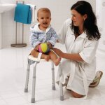 Ridder tabouret de salle de bain rond blanc 150 kg a00603101 Ridder tabouret de salle de bain rond blanc 150 kg a00603101
