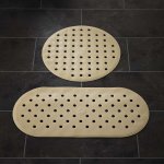 Ridder tapis antidérapant de bain action beige Ridder tapis antidérapant de bain action beige