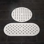 Ridder tapis antidérapant de bain action blanc Ridder tapis antidérapant de bain action blanc
