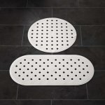 Ridder tapis antidrapant de douche action blanc