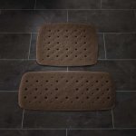 Ridder tapis de bain antidérapant promo marron Ridder tapis de bain antidérapant promo marron