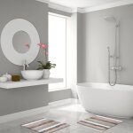 Ridder tapis de salle de bains carl 55 x 50 cm beige 7102809 Ridder tapis de salle de bains carl 55 x 50 cm beige 7102809