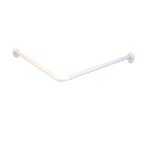 Ridder tringle de rideau de douche d'angle blanc 90x90x2, 5 cm Ridder tringle de rideau de douche d'angle blanc 90x90x2, 5 cm