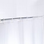 Ridder tringle de rideau de douche tlescopique 110 - 185cm chrome 55200