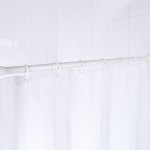 Ridder tringle de rideau de douche tlescopique 70 - 115 cm blanc 55101