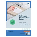 Rillprint tiquettes autocollantes 105x37 mm 1000 feuilles blanc