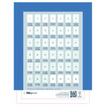 Rillprint tiquettes autocollantes 105x99 mm 1000 feuilles blanc