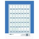 Rillprint tiquettes autocollantes 210x148 mm 1000 feuilles blanc