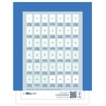 Rillprint tiquettes autocollantes 210x148 mm 500 feuilles blanc
