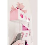 Roba porte - manteau mural avec rangement crown bois