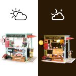 Robotime kit miniature de bricolage dessert shop Robotime kit miniature de bricolage dessert shop