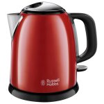 Russell hobbs bouilloire mini colours plus rouge flamme 2400 w 1 l