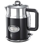 Russell hobbs bouilloire retro noir classique 2400 w 1, 7 l